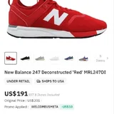 New Balance 247 кроссовки 6