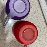 Мини колонки Miniso, красная и фиолетовая 3