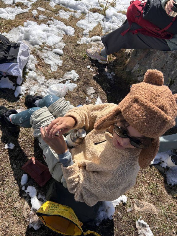 Шапка с ушками и воротник 3