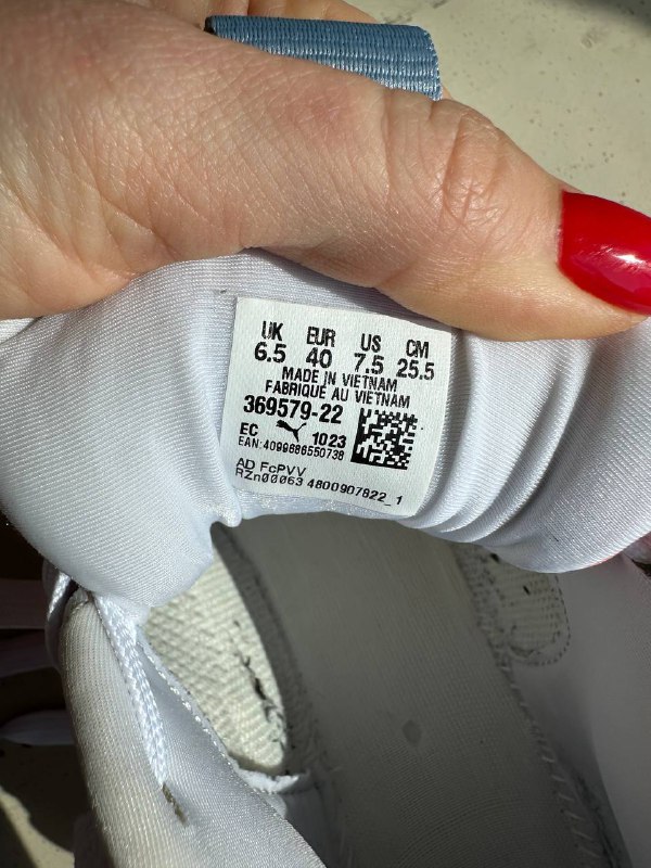 Кроссовки PUMA 40 размер, состояние новых 4
