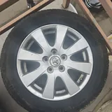 Диски с зимними покрышками Toyota Camry 2010 6