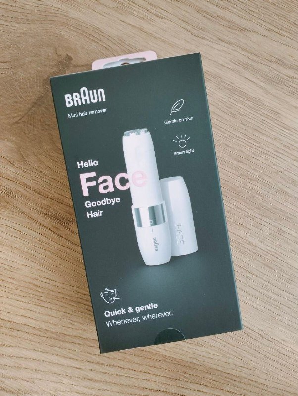 Женский мини-удалитель волос на лице Braun FS1000