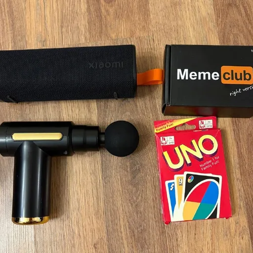 Meme Club, UNO, массажёр, Xiaomi колонка