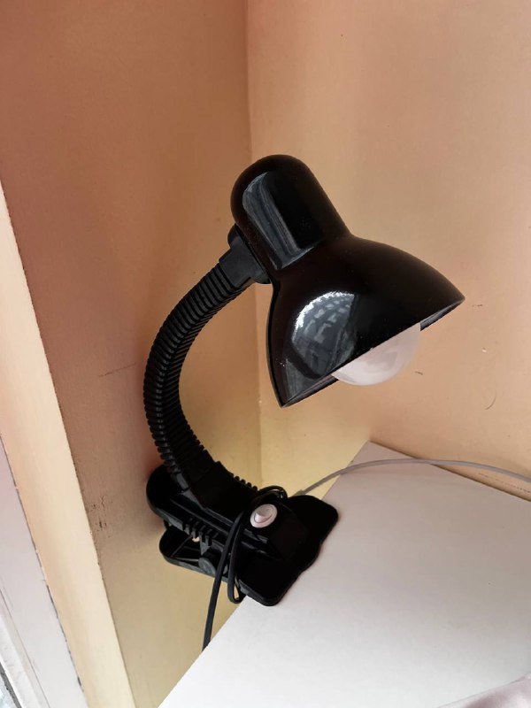 Лампа на прищепке