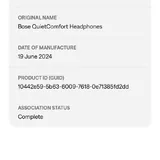 Bose QuietComfort headphones 8