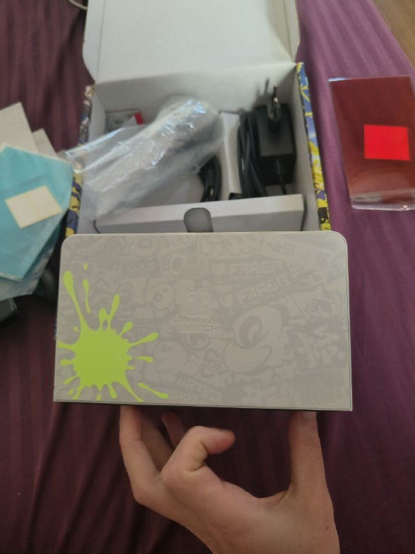 Nintendo Switch Splatoon edition 5