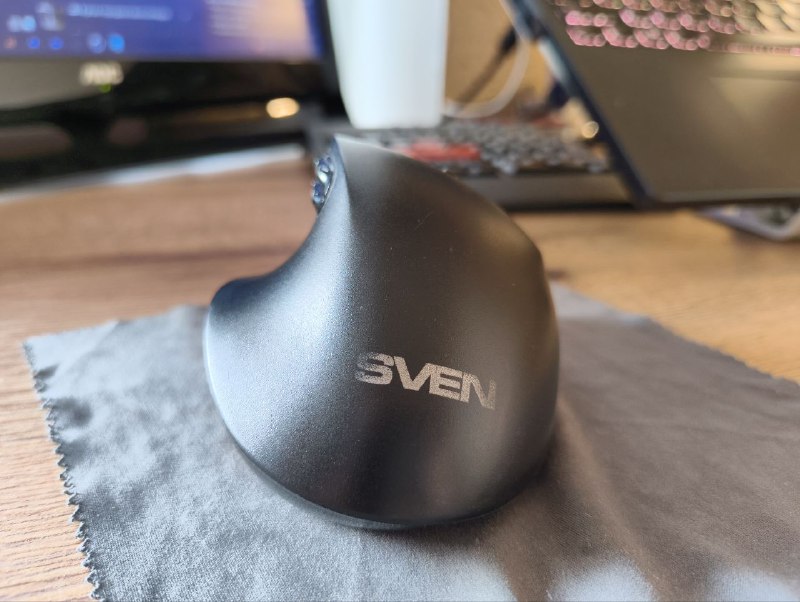 Мышь компьютерная SVEN RX-470W, беспроводная, эргономичная 4