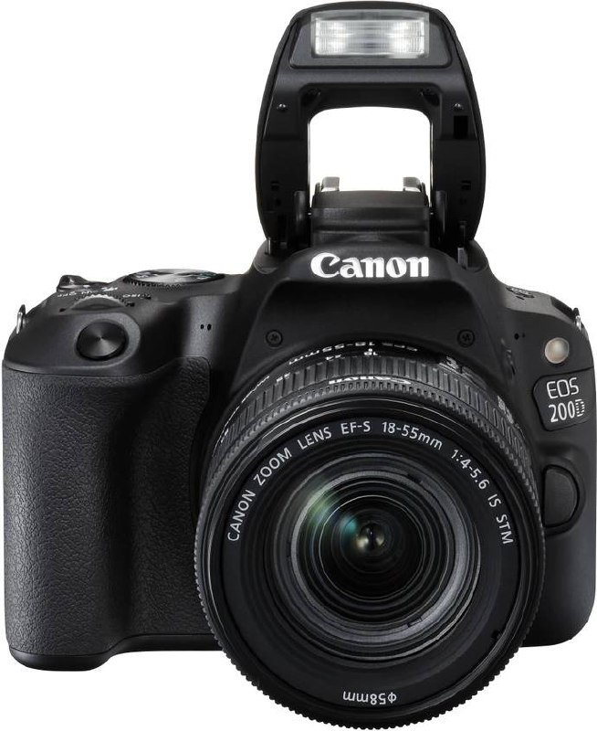 Фотоаппарат Canon EOS 200D с объективом 18-55мм