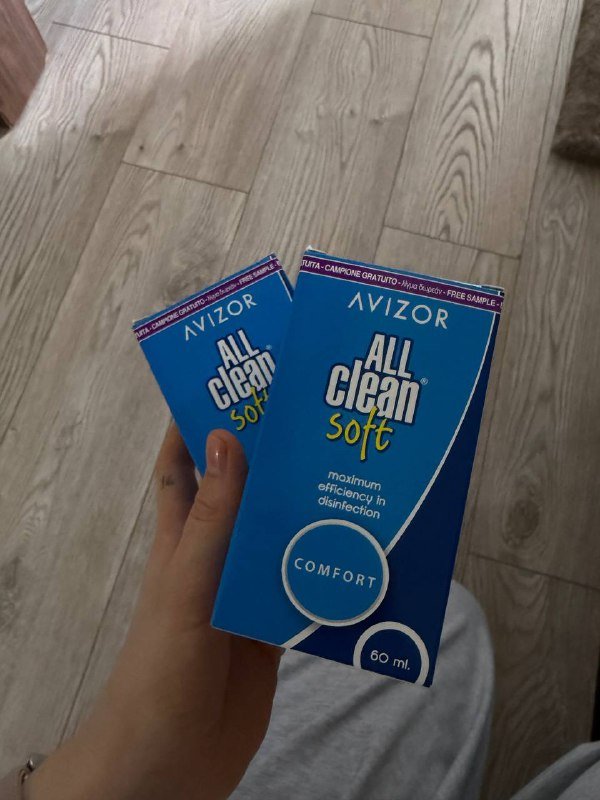 Раствор Avizor All Clean Soft 6 пачек