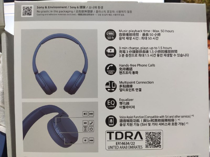 Наушники беспроводные Sony WH-CH520