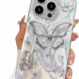 Чехол на iPhone 16 Pro Max серебрянный 1