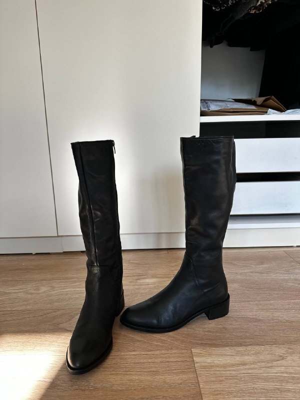 кожаные сапоги размер 38