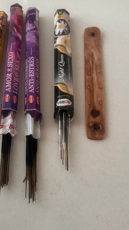 Аромапалочки 59 штук, 6 конусов, подставка