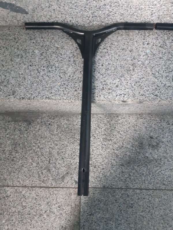 Руль, зажим, дека, вилка от трюкового самоката 8