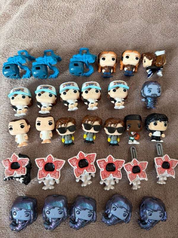 Фигурки Stranger Things киндер