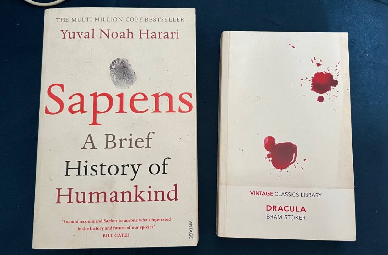 Книги на английском Sapiens, Dracula