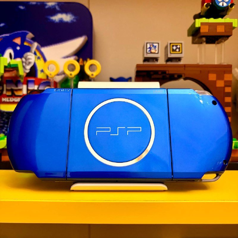 PSP 3000 Radiant Blue портативная ретро консоль 3