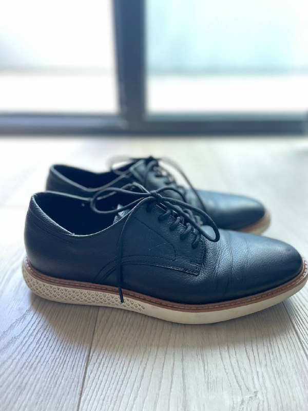 Туфли мужские кожаные ALDO черные 42 размер