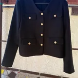 Корсет blue Jeans, рубашка, плащ, твидовый жакет 8