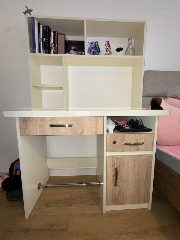 Письменный стол со съемной полкой 5