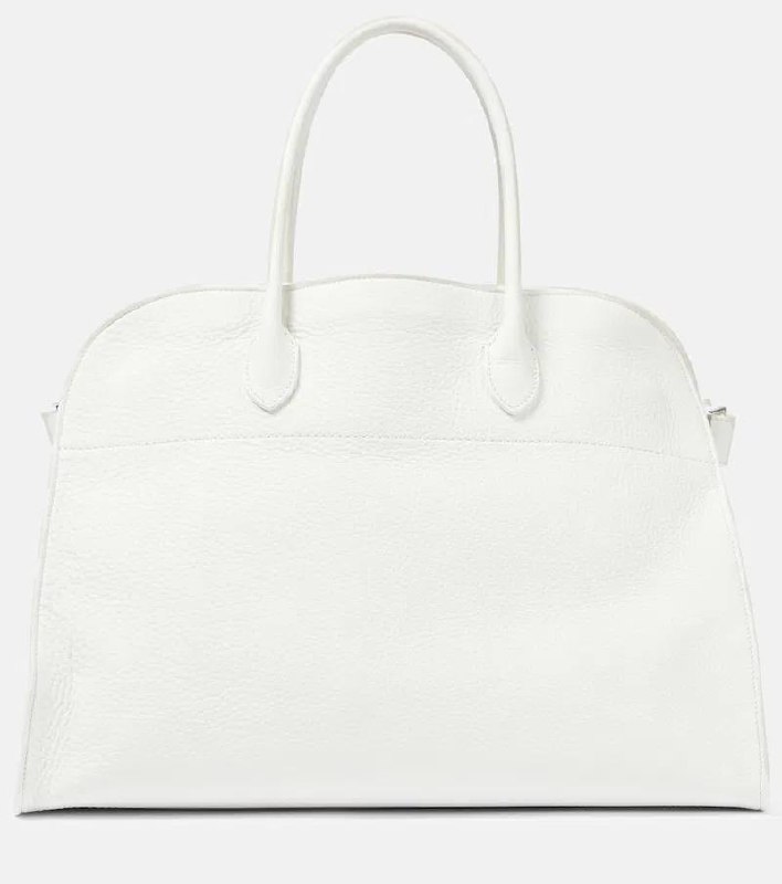 The Row Soft Margaux 17 Large leather tote bag 3