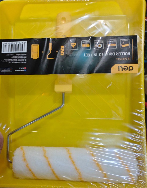 Набор для покраски 3 в 1 (валик и лоток)