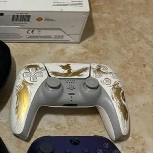 Два контроллера PlayStation 5