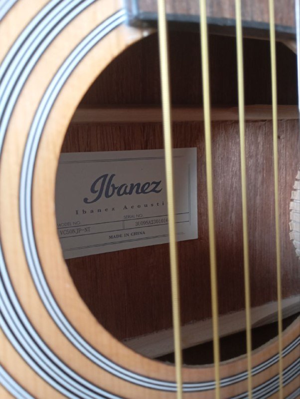 Гитара Ibanez VC50NJP-NT с чехлом и аксессуарами 2