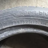 Летняя резина Dunlop 225/50 R17, 2 шт 2
