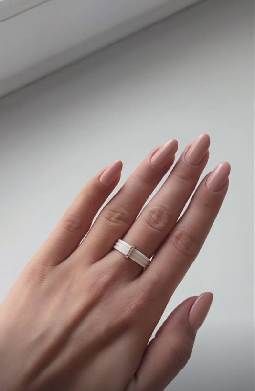 Кольцо из керамики и золота с бриллиантами 7