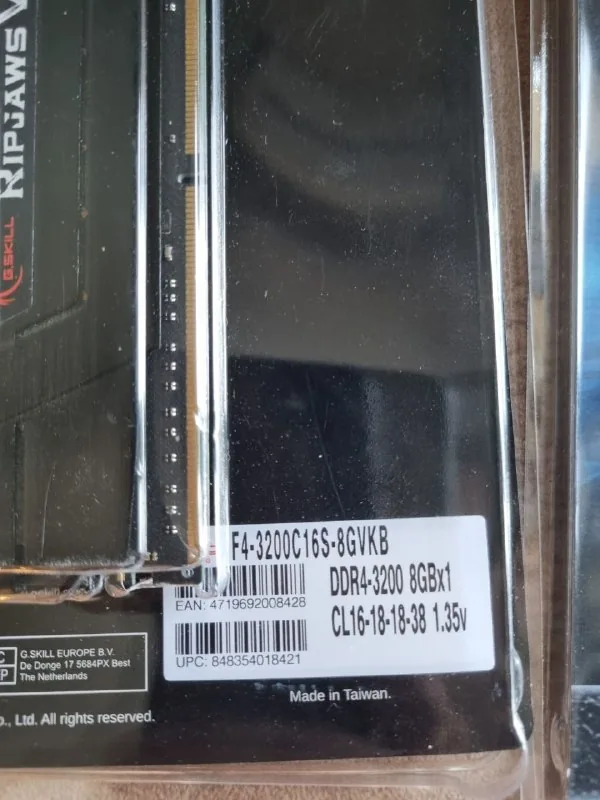 Оперативная память DDR4 G.Skill 16GB 1