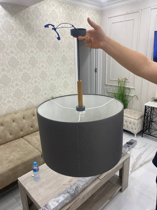 Подвесной потолочный светильник, Линейный светильник, Ковер разноцветный 3