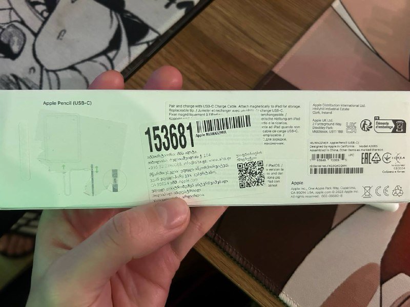 Apple Pencil USB-C модель A3085 2