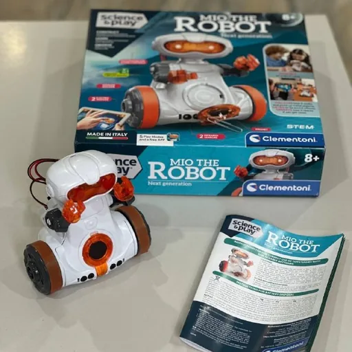 Интерактивный робот-конструктор Clementoni Mio Robot