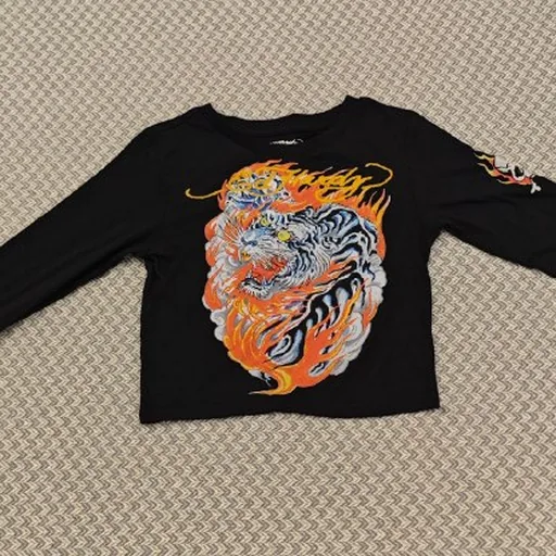 Лонгслив Ed Hardy с тигром