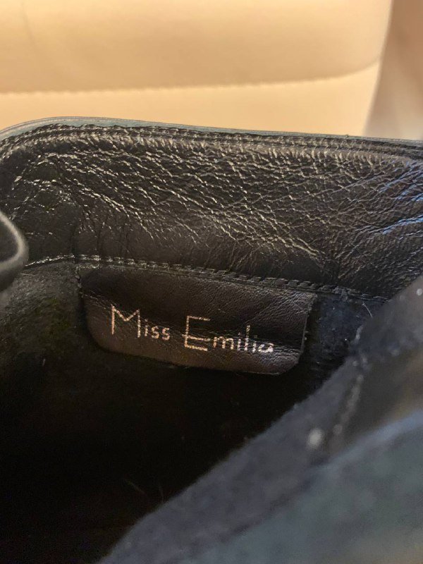 Женские кожаные ботинки размер 39 5