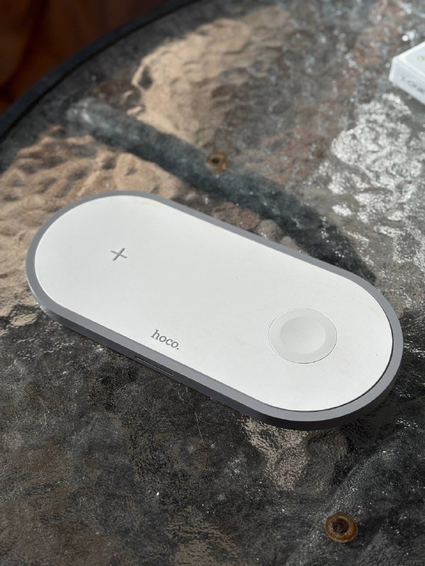 Беспроводная зарядка Hoco 2в1