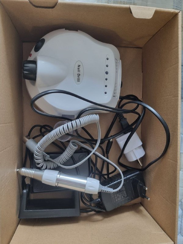 Стартерпак для маникюра с лампами и фрезером 3