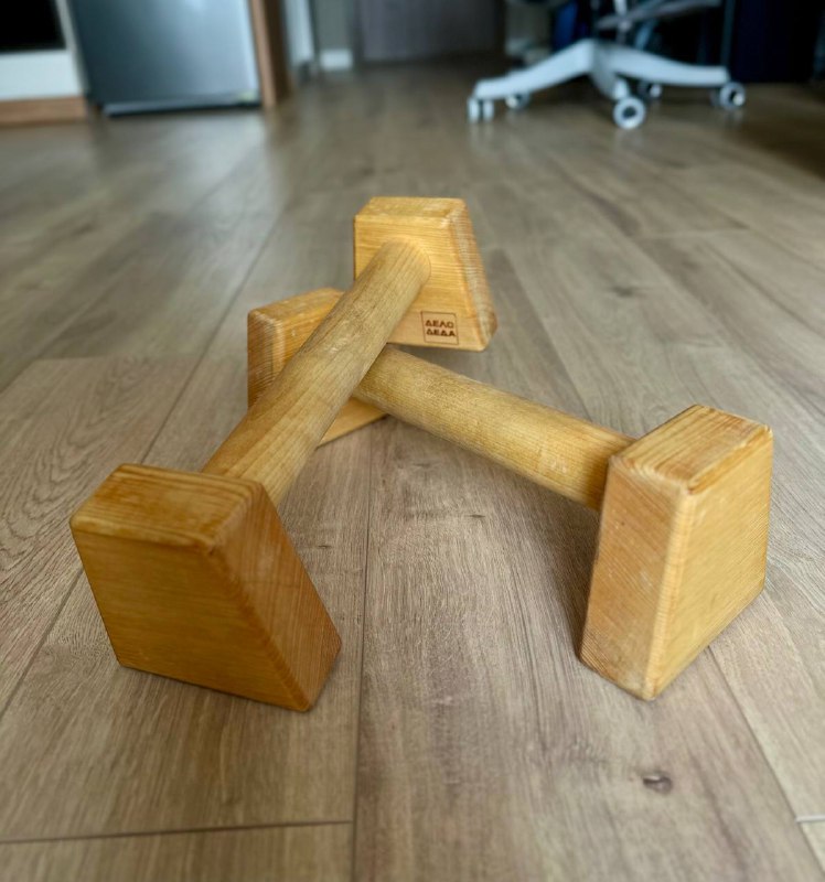 Деревянные упоры для отжиманий 2