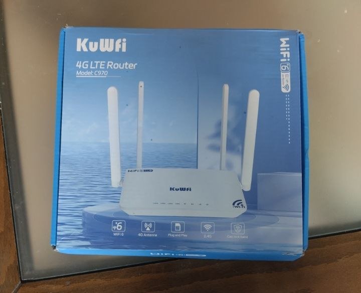 WiFi роутер KuWfi 4G LTE WiFi 6