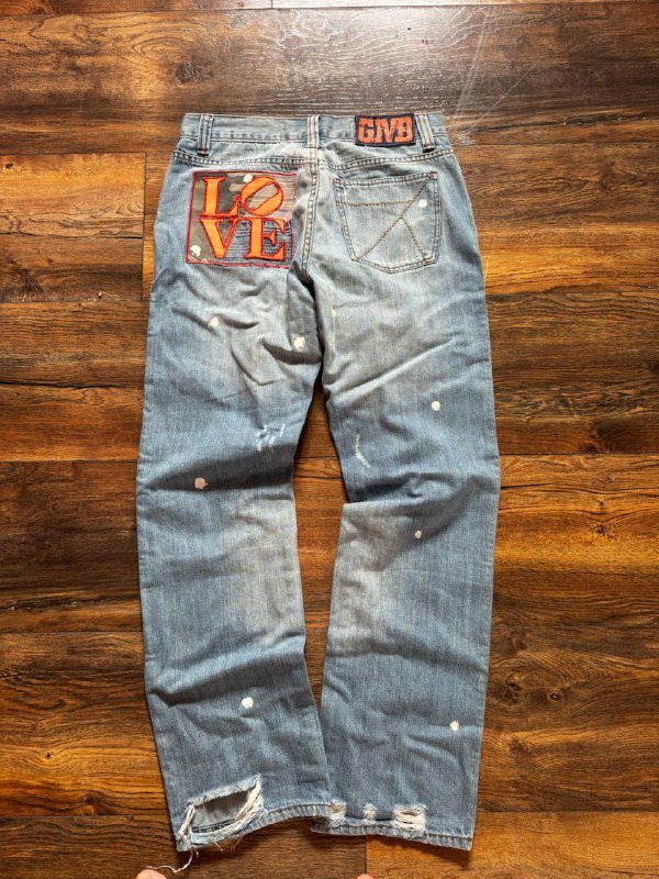 Джинсы straight fit mid-rise 31-32 новые