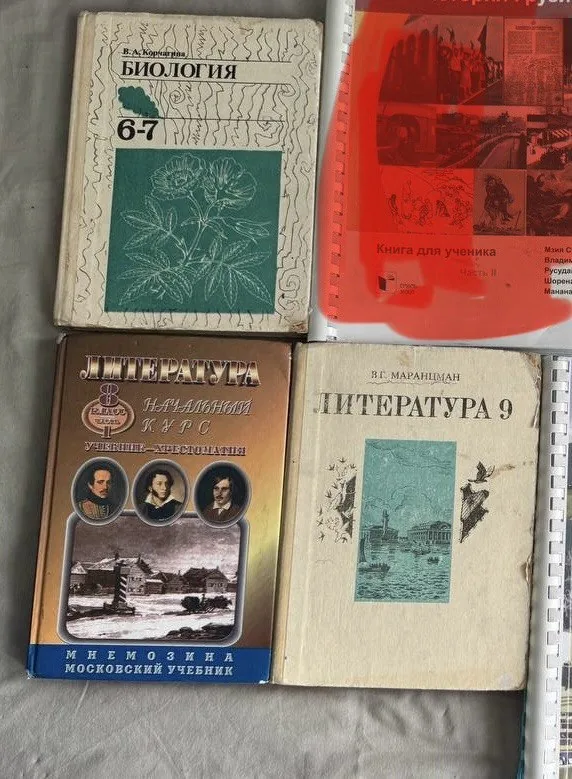 Школьные книги