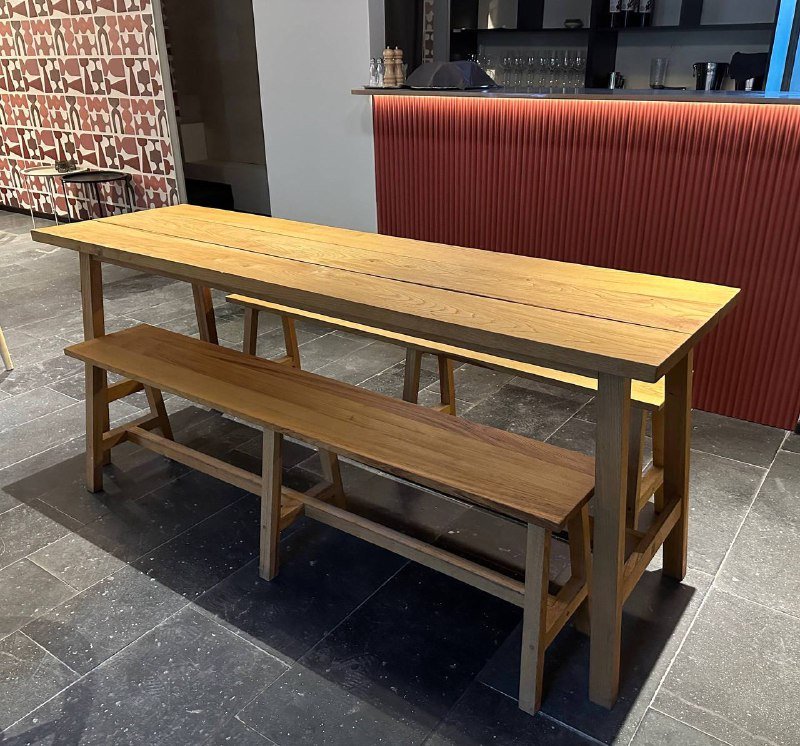 Столы, лавки и посуда 7