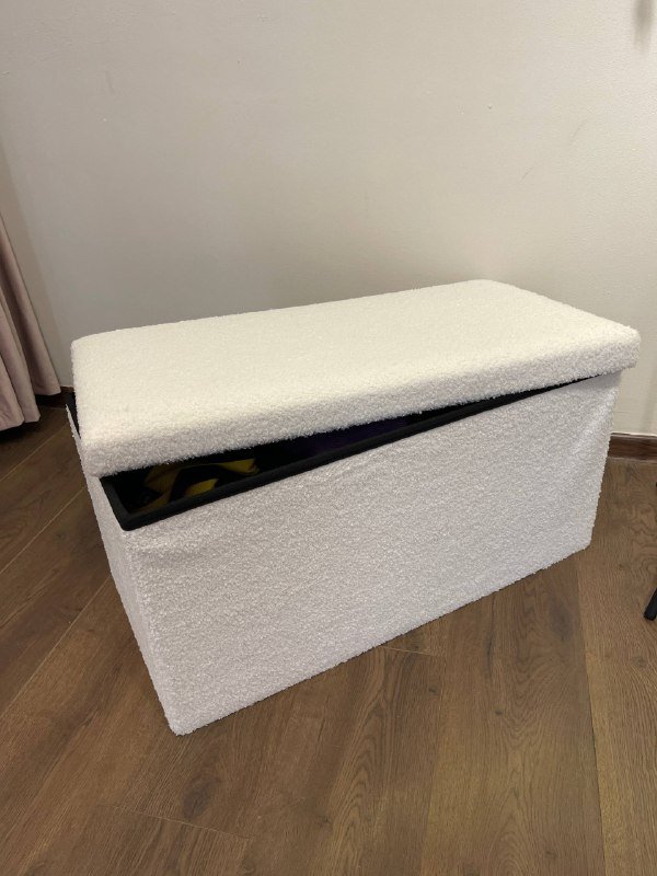 Стеллаж дизайнерский, кресла, столик, пуфик, обувница, часы 5