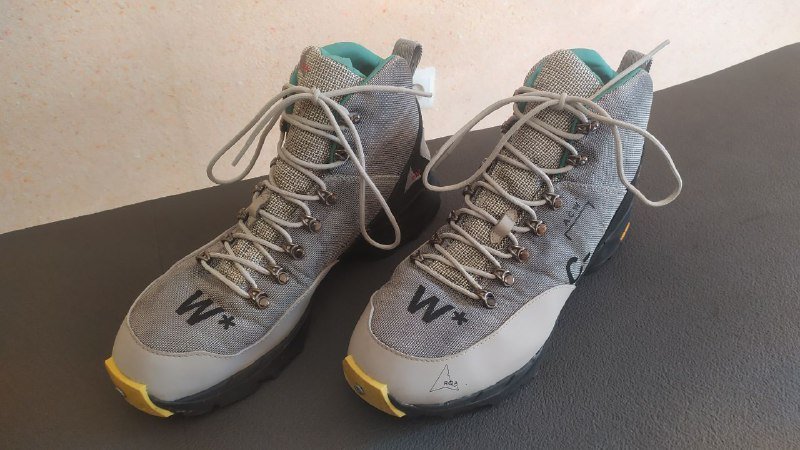 Ботинки для хайкинга A-COLD-WALL серые 46 размер