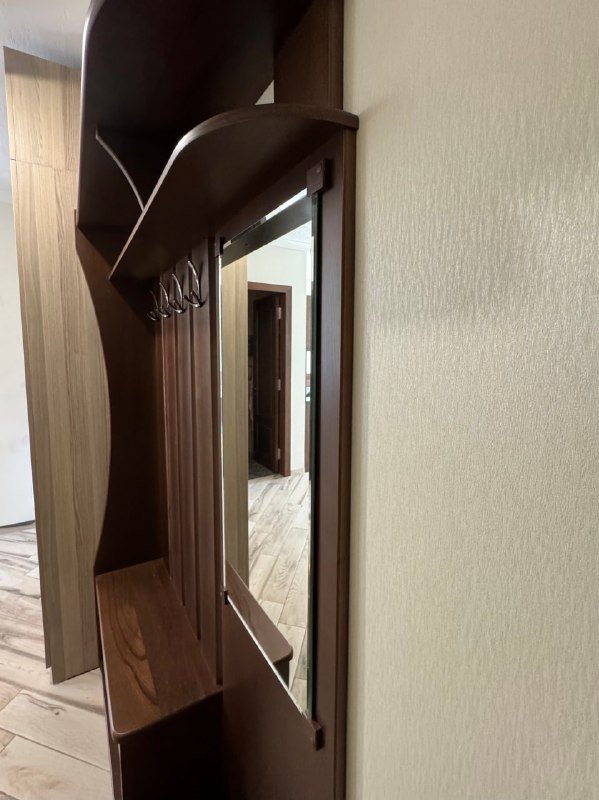 Прихожка с зеркалом, дерево бук 3