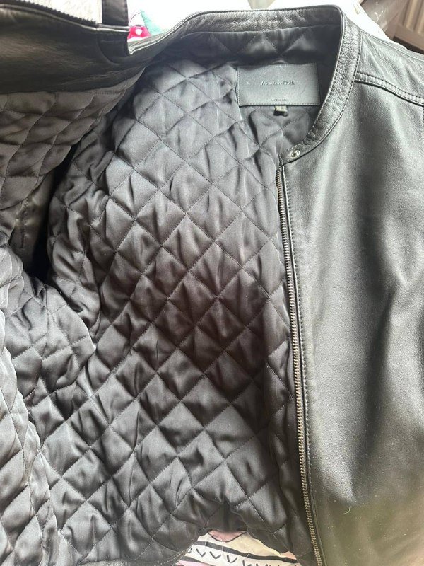 Куртка Massimo Dutti кожаная новая 5