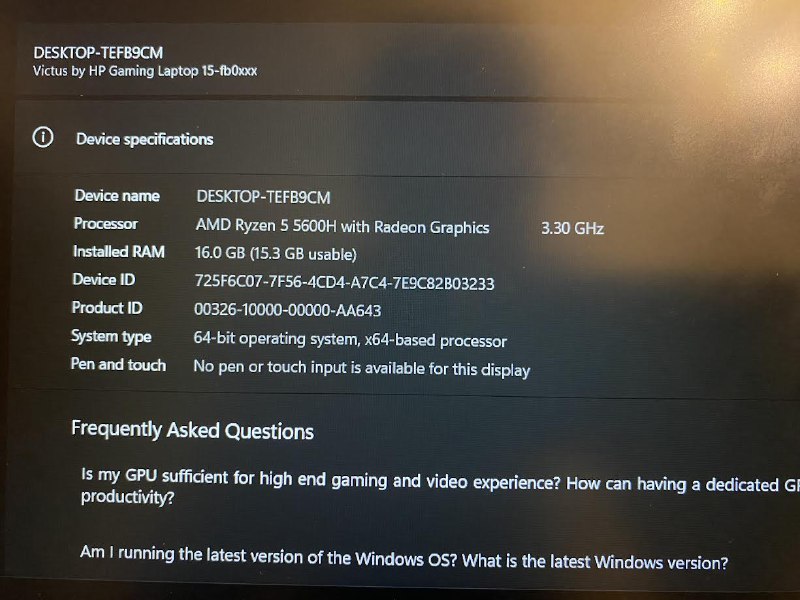 HP Victus 15 Gaming Laptop 2