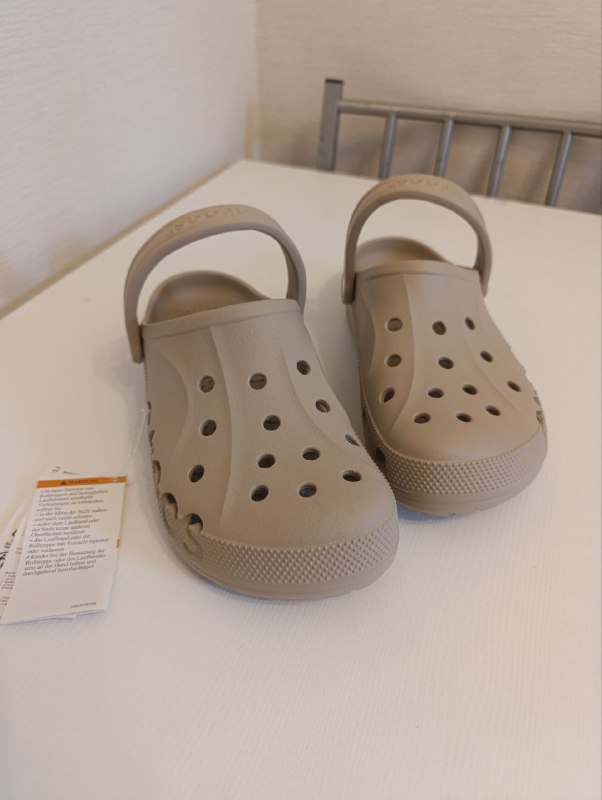 Crocs Baya новые оригинальные бежевые, размер 41-42 2