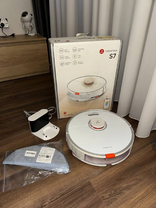 Робот пылесос Roborock S7, очиститель воздуха Xiaomi Mi Air purifier 2H